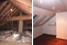 Attic before and after pictures. Toronto Attic Renovation