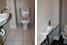 Powder Room renovation before and after pictures. Toronto Powder Room renovation Powder Room Remodeling